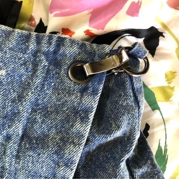 NWT ASSEMBLY New York Stonewashed Denim Mini Skirt Size XS - Picture 9 of 12